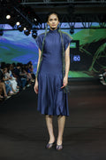 Chheeta Pleat Dress