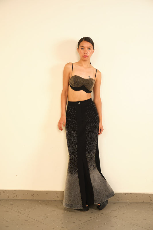 Gradient Meteor Skirt