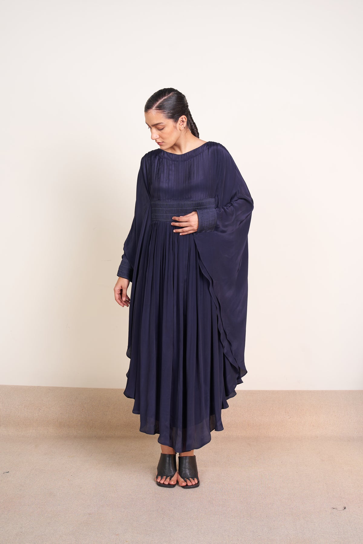 Blue Cord Belt Kaftan