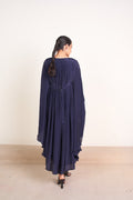 Blue Cord Belt Kaftan