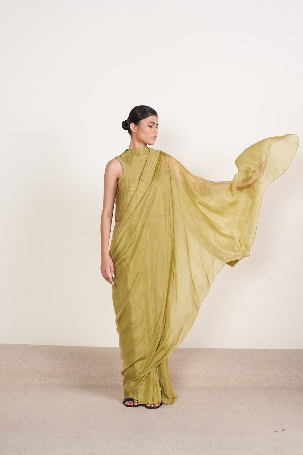 New leaf Repurpose Saree